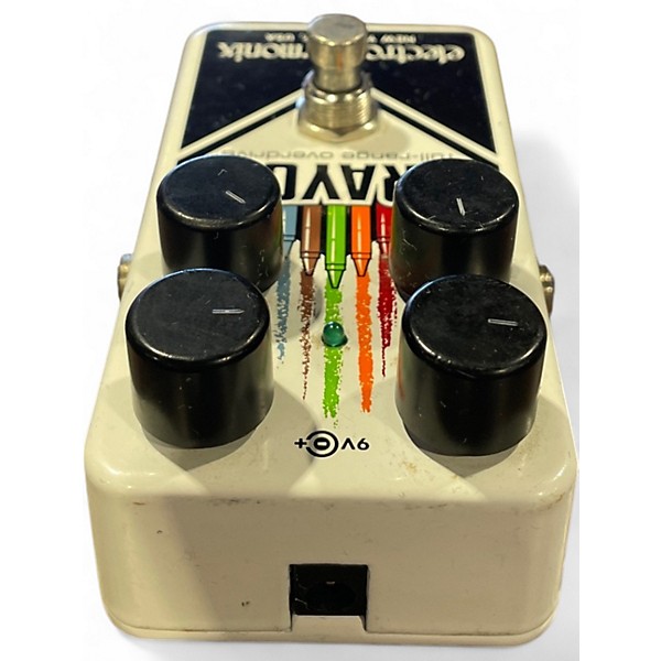Used Electro-Harmonix Crayon Full Range Overdrive Effect Pedal