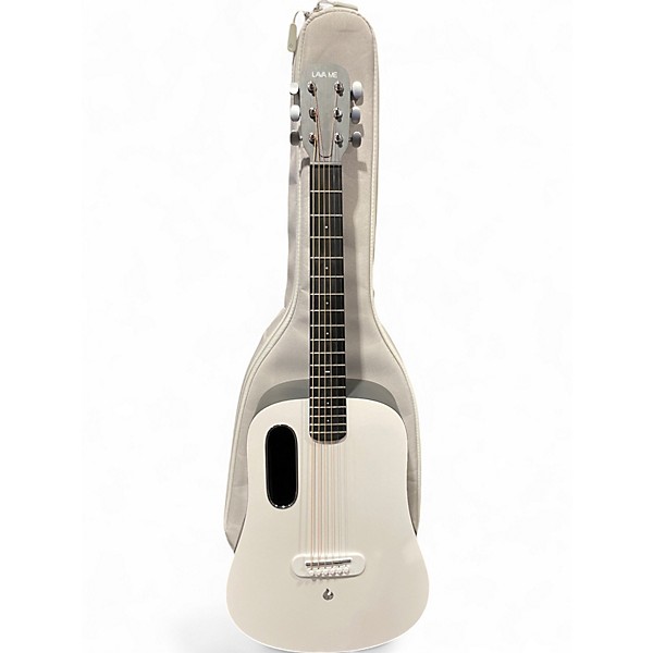 Used Lava ME 3  Arctic White Acoustic Guitar