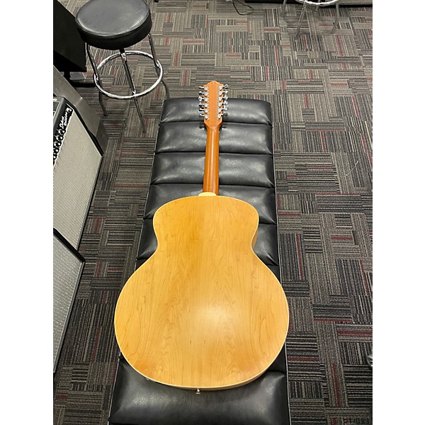 Used Guild F2512E Maple 12 String Acoustic Electric Guitar