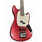 Used 2024 Fender American Performer Mustang Bass Aubergine Electric Bass Guitar