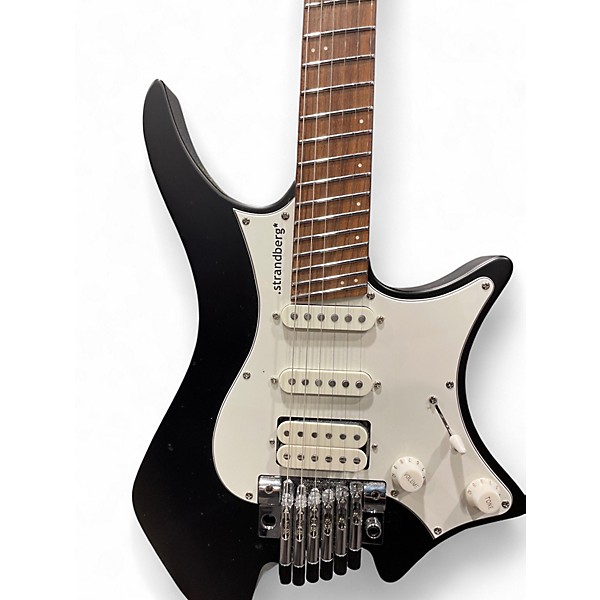 Used strandberg Boden Classic 6 Black and White Solid Body Electric Guitar