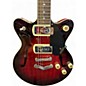 Used Gretsch Guitars g2655-p90 Red to Black Fade Hollow Body Electric Guitar