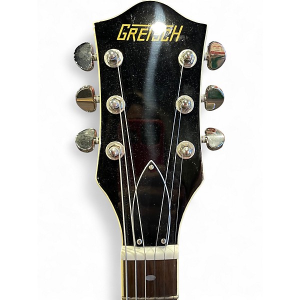 Used Gretsch Guitars g2655-p90 Red to Black Fade Hollow Body Electric Guitar