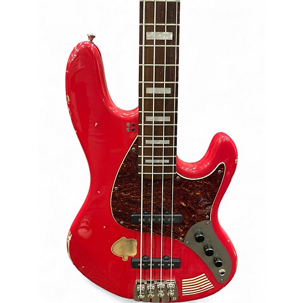 Used sandberg California TT-4 MARLOW DK AGED RED Electric Bass Guitar