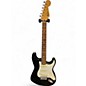 Used Fender Standard Stratocaster Black Solid Body Electric Guitar thumbnail