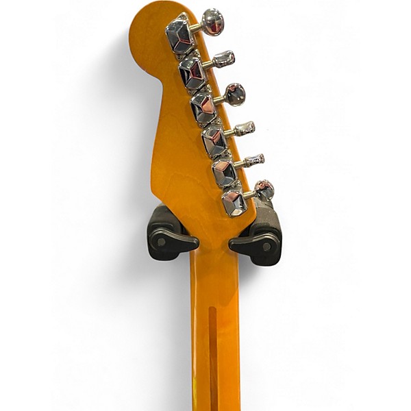 Used Fender Standard Stratocaster Black Solid Body Electric Guitar