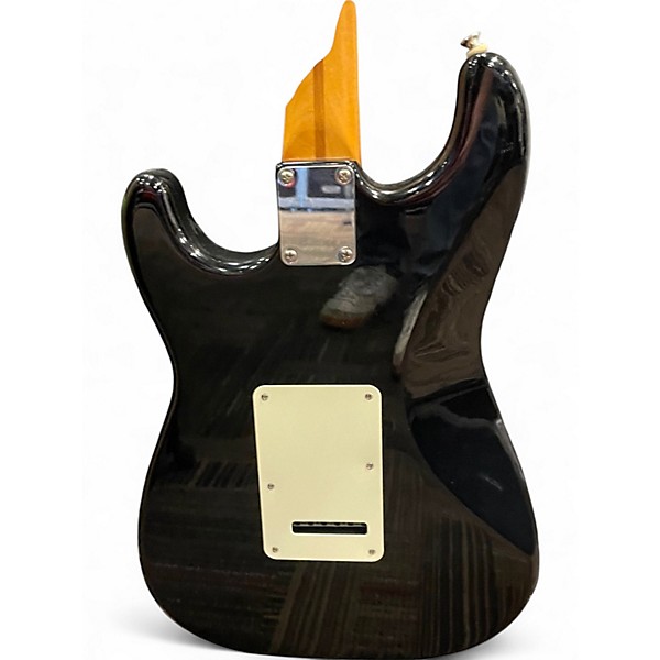 Used Fender Standard Stratocaster Black Solid Body Electric Guitar