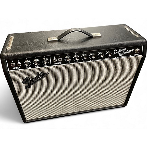 Used Fender Deluxe Reverb 22W 1x12 Tube Guitar Combo Amp