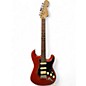Used Fender Deluxe Stratocaster Candy Apple Red Solid Body Electric Guitar thumbnail