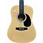 Used Huntington Dreadnought Style Acoustic Guitar Natural Acoustic Guitar