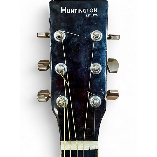 Used Huntington Dreadnought Style Acoustic Guitar Natural Acoustic Guitar