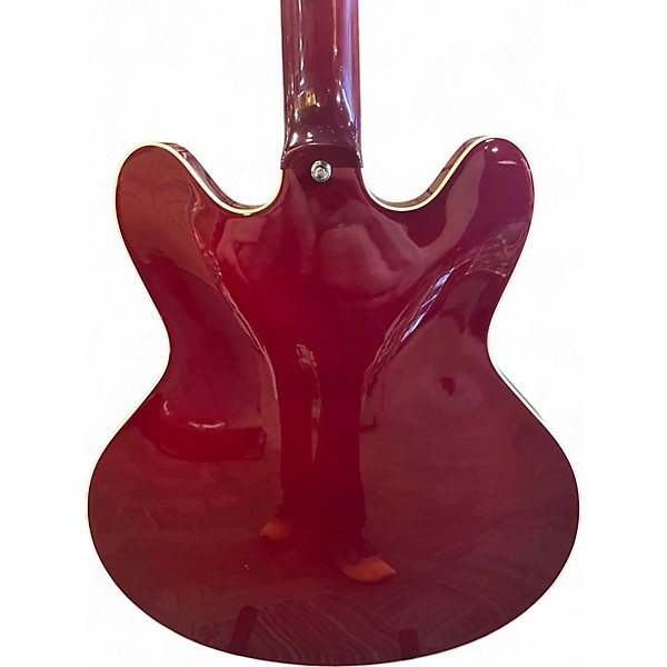 Used VOX V90 BOBCAT RED Hollow Body Electric Guitar