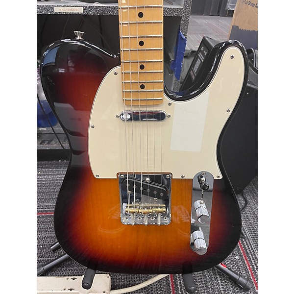 Used Fender American Professional Telecaster 3 Color Sunburst Solid Body Electric Guitar
