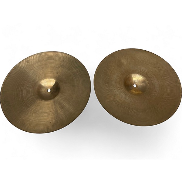 Used Zildjian 14in A Series Hi Hat Pair Cymbal