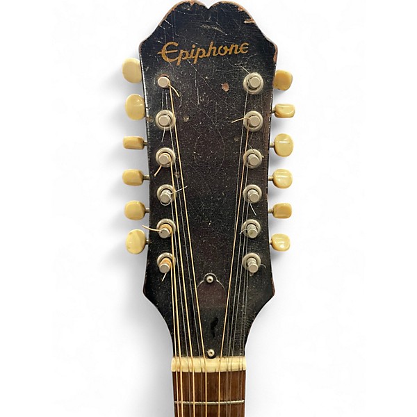 Vintage 1965 Epiphone Seranader FT85-12 Natural 12 String Acoustic Guitar