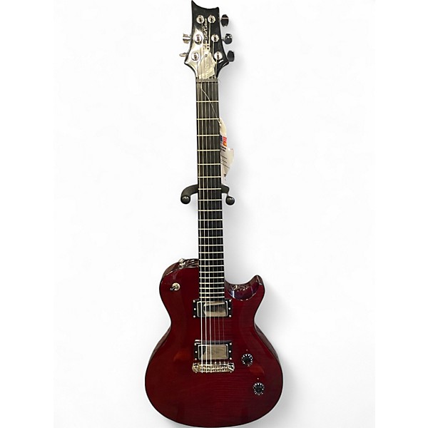 Used Prs NICK CATANESER TR RED FLAME Solid Body Electric Guitar