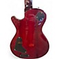 Used Prs NICK CATANESER TR RED FLAME Solid Body Electric Guitar