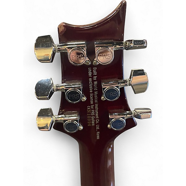 Used Prs NICK CATANESER TR RED FLAME Solid Body Electric Guitar