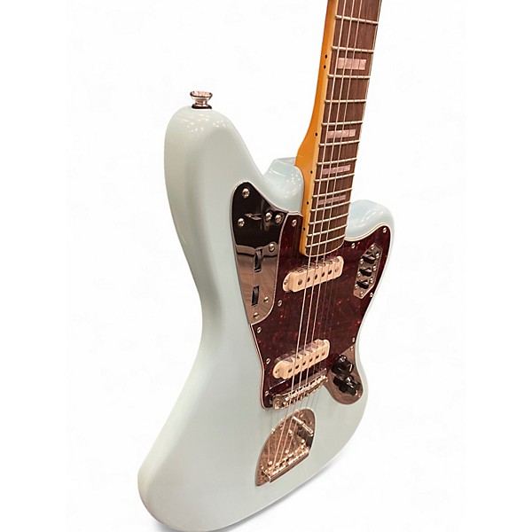 Used Squier CLASSIC VIBE 70'S JAGUAR LIMITED EDITION Daphne Blue Solid Body Electric Guitar