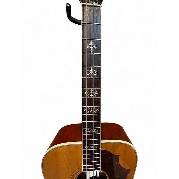 Used Gibson Hummingbird Orpheum Flame Natural Acoustic Guitar