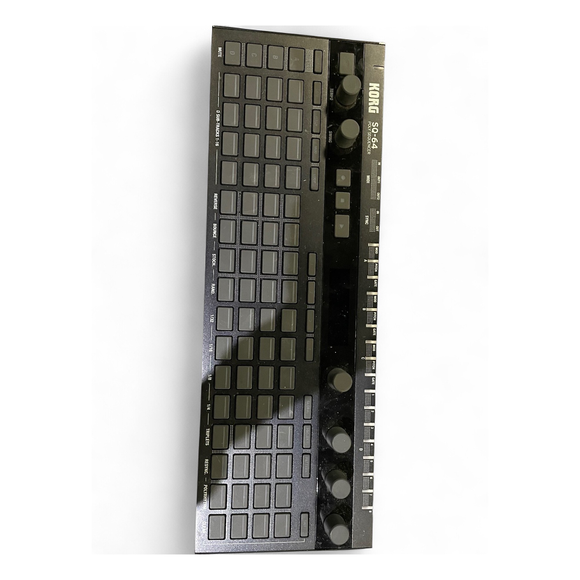 KORG SQ-64 MIDIシーケンサー Korg SQ-64 | 新世代のハードウェア・シーケンサー | Digiland