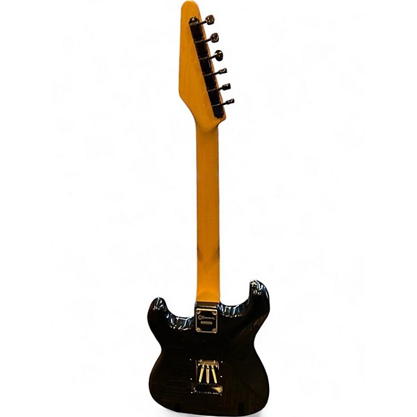 Used 1991 Charvel ST Black Solid Body Electric Guitar