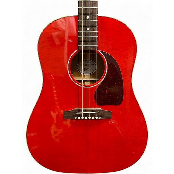 Used Gibson J45 Standard Cherry Acoustic Electric Guitar