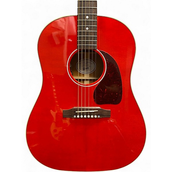 Used Gibson J45 Standard Cherry Acoustic Electric Guitar