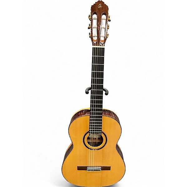Used 2012 Ortega M9CS Natural Classical Acoustic Guitar