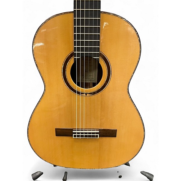 Used 2012 Ortega M9CS Natural Classical Acoustic Guitar