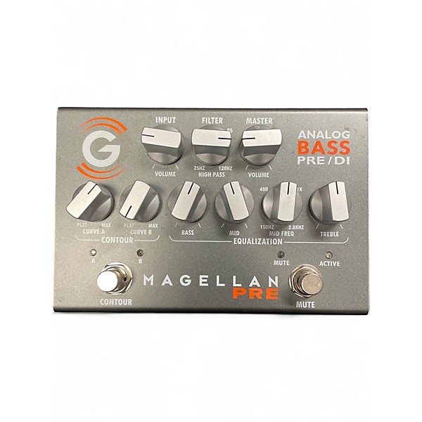 Used Genzler Amplification MAGELLAN PRE ANALOG BASS PRE/DI Direct Box