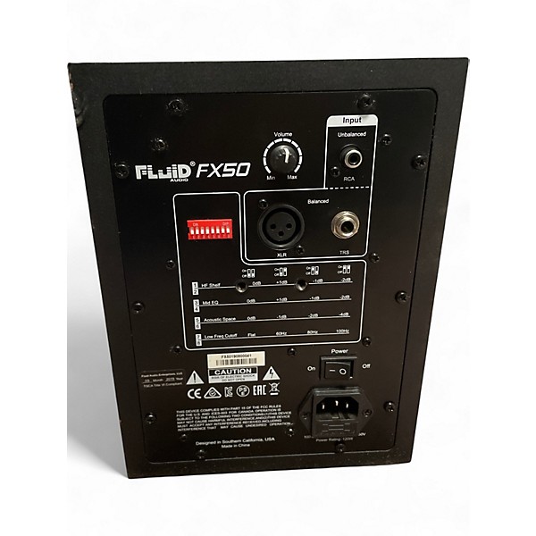 Used Fluid Audio FX50 Powered Monitor