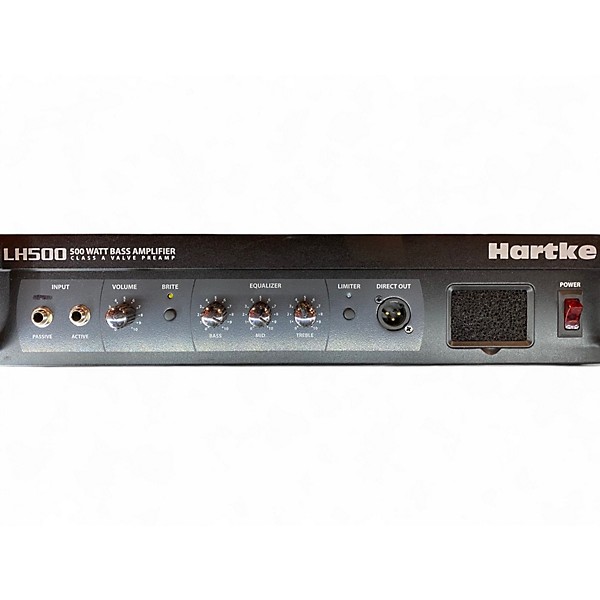 Used Hartke LH500 500W Bass Amp Head