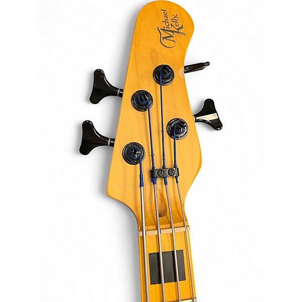 Used Michael Kelly ELEMENT 4 Vintage Sunburst Electric Bass Guitar