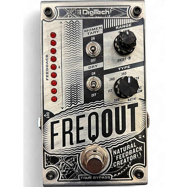 Used DigiTech FreqOut Frequency Dynamic Feedback Generator Effect Pedal