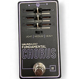 Used Walrus Audio FUNDAMENTAL CHORUS Effect Pedal