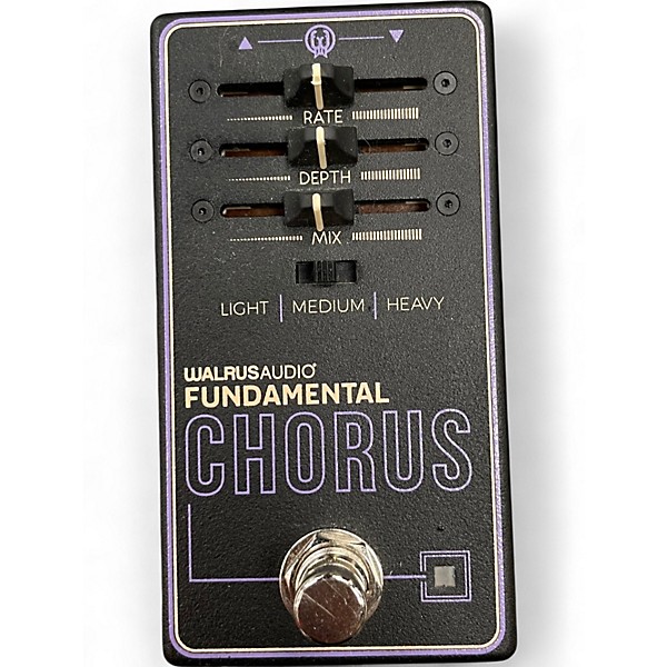 Used Walrus Audio FUNDAMENTAL CHORUS Effect Pedal