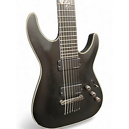 Used Schecter Guitar Research BLACKJACK SLS7 HELLS GATE Satin Black Solid Body Electric Guitar
