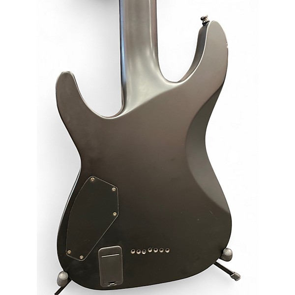 Used Schecter Guitar Research BLACKJACK SLS7 HELLS GATE Satin Black Solid Body Electric Guitar