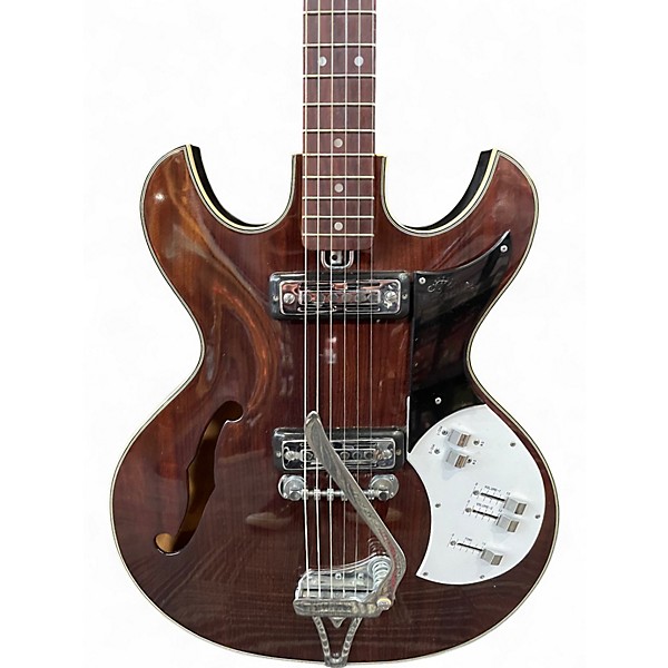 Used Teisco Del Rey EP90T Walnut Hollow Body Electric Guitar