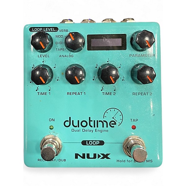Used NUX Duotime Dual Delay Effect Pedal