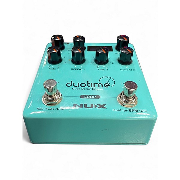 Used NUX Duotime Dual Delay Effect Pedal