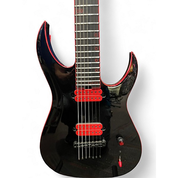 Used Schecter Guitar Research Sunset 7 Red Solid Body Electric Guitar