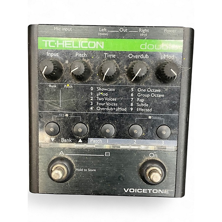 TC Helicon VoiceTone Single X1 Megaphone & Distortion
