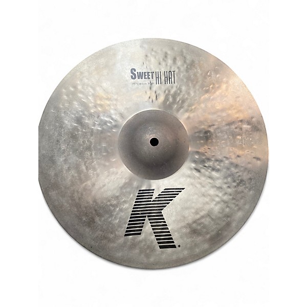 Used Zildjian 15in K Sweet Hi-Hat Top Cymbal