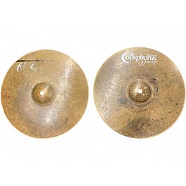 Used Bosphorus Cymbals 13in MASTER VINTAGE HIHAT PAIR Cymbal