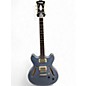 Used D'Angelico Excel Mini DC Tour SLATE BLUE Hollow Body Electric Guitar thumbnail