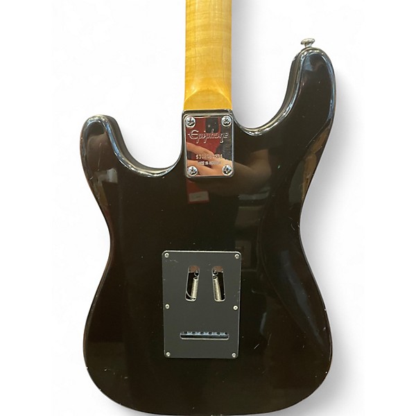 Used Epiphone Batwing FAT S210 Black Solid Body Electric Guitar