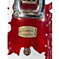 Used Yamaha 3 Piece Stage Custom Cranberry Red Drum Kit