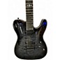 Used Schecter Guitar Research Hellraiser HYBRID PT Trans Black Solid Body Electric Guitar
